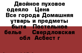 Двойное пуховое одеяло › Цена ­ 10 000 - Все города Домашняя утварь и предметы быта » Постельное белье   . Свердловская обл.,Асбест г.